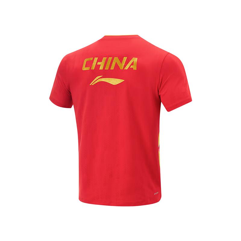 Li-Ning Короткорукавная футболка для настольного тенниса национальной сборной
