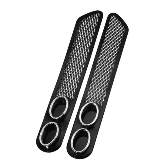 Cemoon 1 пара автомобильных декоративных выхлопных газов, универсальные практичные автомобильные аксессуары, прочные накладные наклейки на выхлопную трубу для автомобиля, грузовика, автомобиля