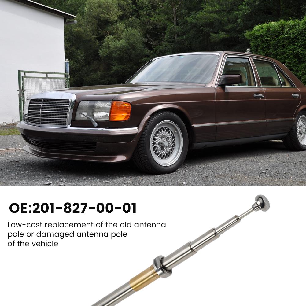 Car Power Antenna Mast Replacement For Mercedes For Benz W124 W126 W201 C107 R107 Auto Aerials Replacement