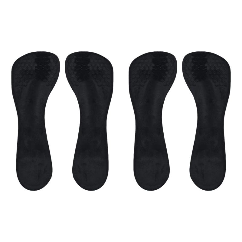 2 Pairs Women's Gels Cushion Insoles For High Heels With Arch Support And Antislip Design 3/4 Length Invisible Inserts