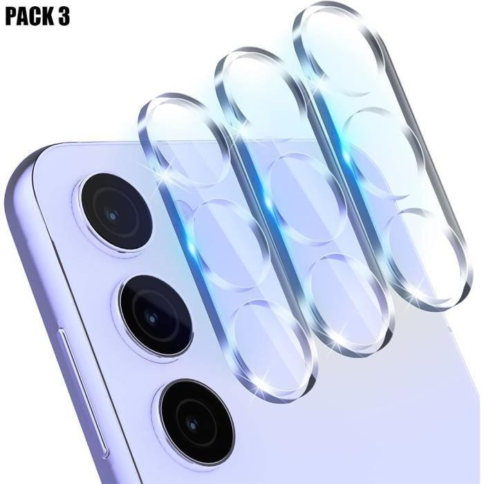 Защитная пленка для камеры - Booling - для Samsung Galaxy S24 Plus - Закаленное стекло - Прозрачная - Набор из 3 шт.