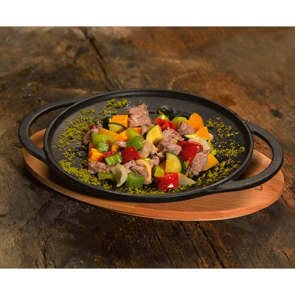 Lava Чугунный круглый турецкий вок. Двойная ручка, диаметр. Ø 20см.