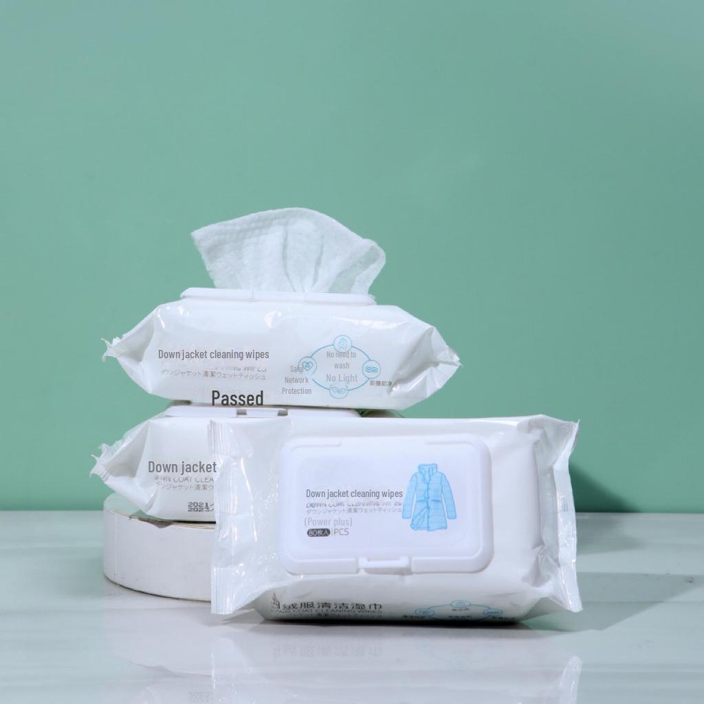 Портативные влажные салфетки для удаления масляных пятен и дезинфекции одежды и уборки дома