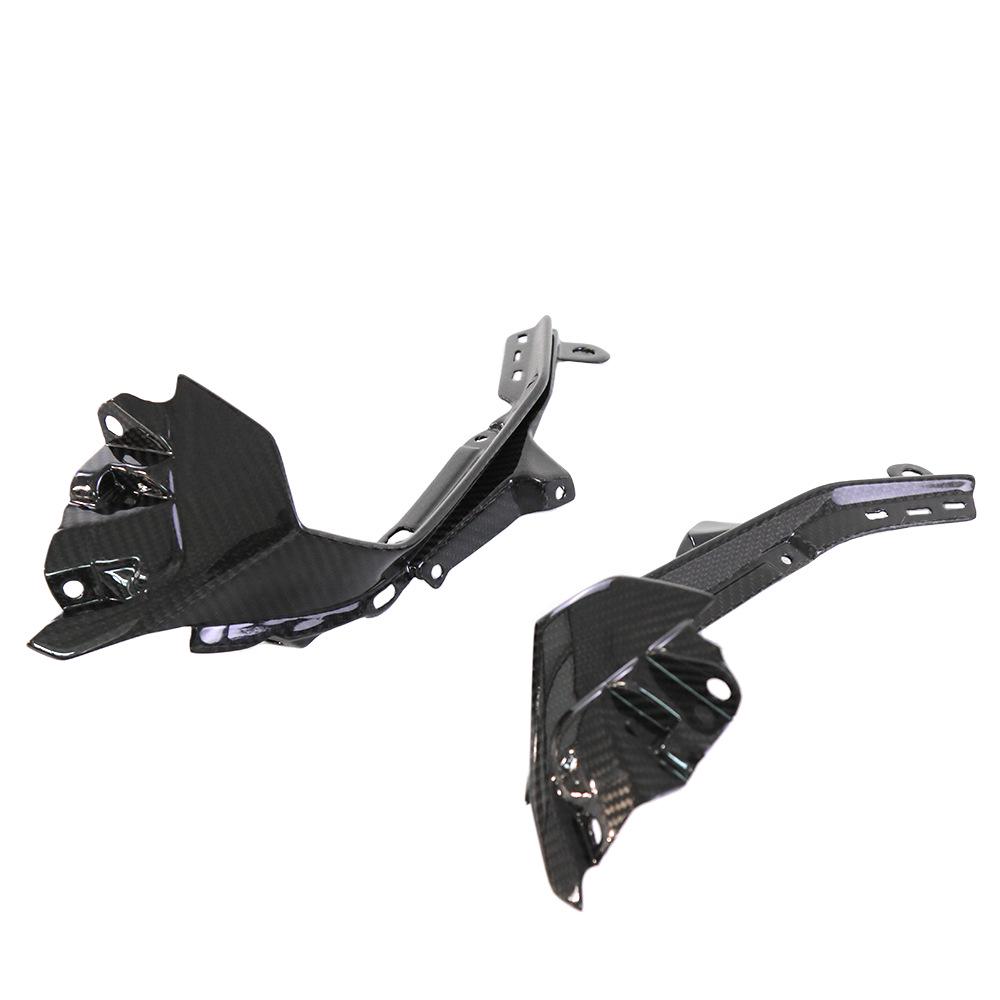 Yamaha R6 Carbon Fiber Mod Kit: Fuel Tank Cap & Rear Fender (2017+)