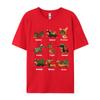 Christmas Deer Dachshund Xmas Tshirt Fitness Top Tshirts Cotton Tops Shirts for Men Xs Graphic T Shirts