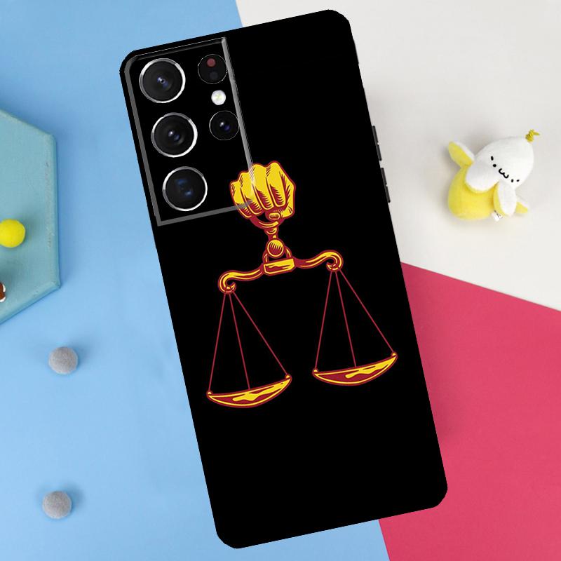 Чехол на заднюю панель с рисунком "Адвокат Судья" для Samsung Galaxy S25 S24 S22 S23 S26 Ultra Plus S20 S21 FE S10 S25 FE Мягкий чехол