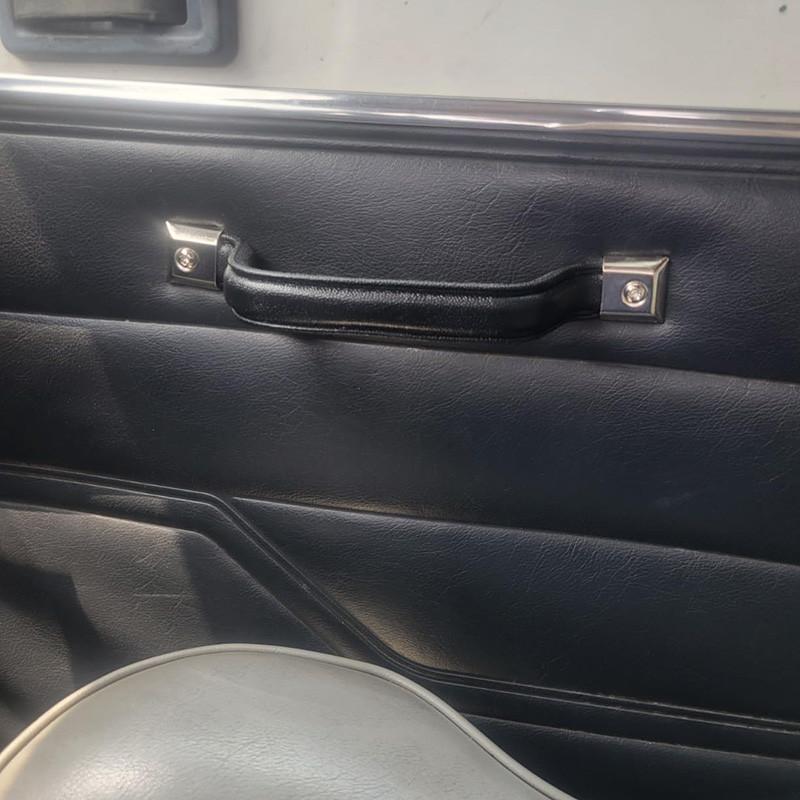 1/2 шт. Ремень для внутренней ручки двери автомобиля из нержавеющей стали, подходит для Jeep CJ-5 CJ-7 CJ-8 Wrangler YJ 55009801K