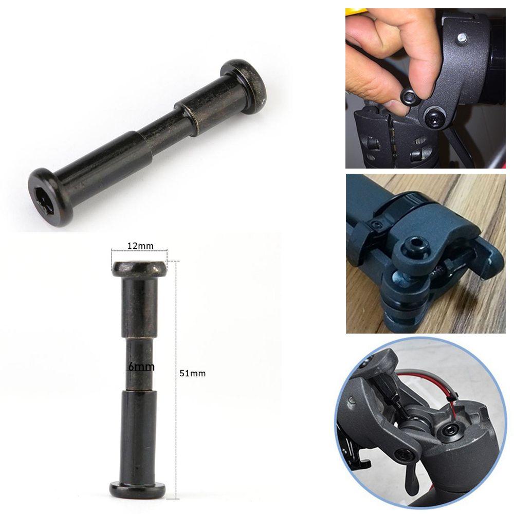 Electric Scooter Hardened Steel Lock Fixed Bolt Screws Hinge Repair Parts Folding Pothook Hook