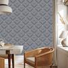 Wallpaper Geometric Pattern Gray for Living Room and Bedroom 50x1000