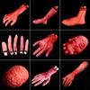 Fake Hands Halloween Costume Haunted House Lifesize Bloody Hand New Horror Props