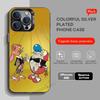 Anime Ren and S-stimpy Phone Case for iPhone 15 16 Pro Max  Air SE 11 13 Pro 14 Plus 12 11Pro 15Pro Max 16e Cover