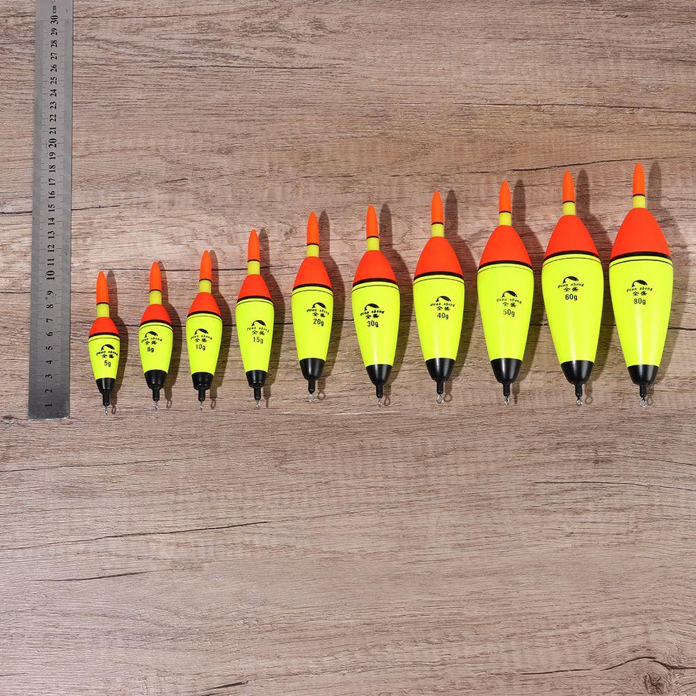 Portable Plastic Buoyancy Electronic Bobber Ball Boia Eva Foam Fishing Night Float