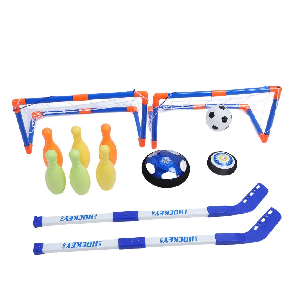 Парящий футбольный мяч для боулинга, набор игрушек 3 в 1, плавающий воздушный футбольный хоккейный мяч, игрушки для дома