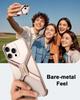 Oatsbasf Безрамочный Металлический X-образный Чехол для Телефона для iPhone 16 Pro/Pro Max Алюминиевый Сплав Минималистичный Ударопрочный Защитный Чехол