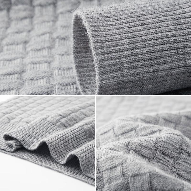Shanshan Men's Heavyweight Wool Knit Sweater