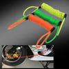 VGEBY Motorcycle Reminder Cable, Bike Alarm Disc Lock Antitheft Security Spring Reminder Coil Cable (Color : Yellow)