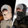 Зимняя велосипедная шапка Термоуплотненная хлопковая Многофункциональная лыжная маска Мужская зимняя теплая на подкладке Шапка Lei Feng Шапка
