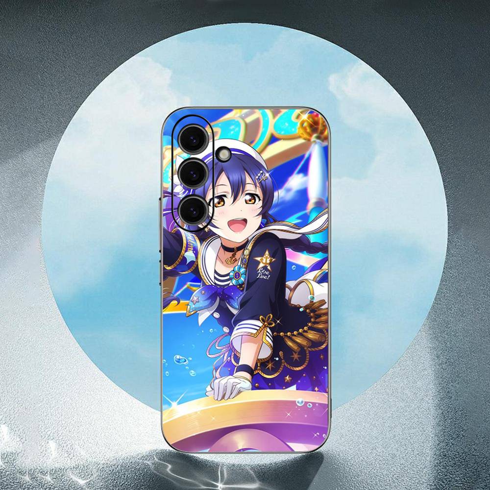 Love Live School Idol For Samsung Galaxy S23 S24 S25 Ultra S22 Plus S21 Black Soft Case Waterproof Soft Case