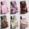 Case For TCL 20 XE 20XE 5087Z Phone Case Luxury Fashion Butterfly Flowers Black Soft TPU Silicone Protective Cover Shell Casing
