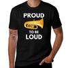 Футболка Tuba Proud to be loud смешные футболки хлопок аниме футболки для мужчины Футболка