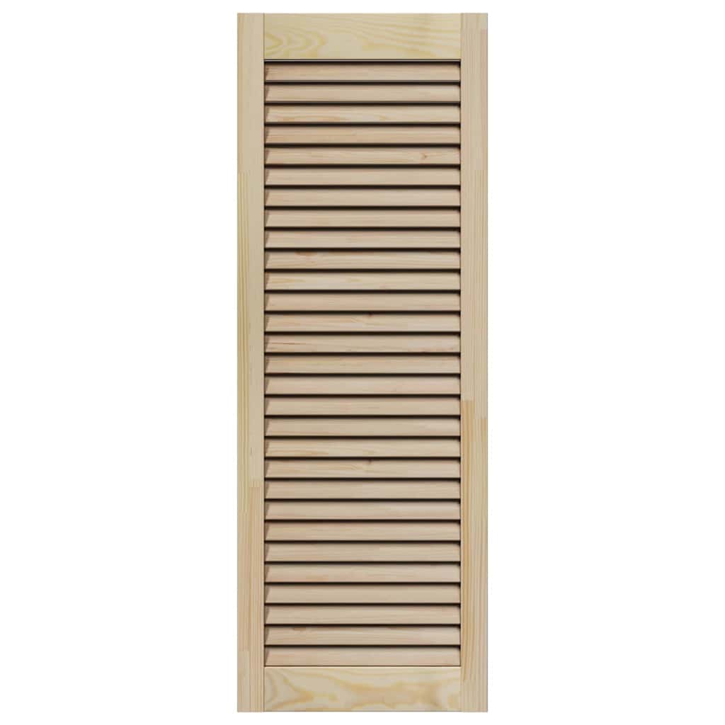 Natural Wardrobe Door 110 x 2.1 x 39.5 cm Solid Pine Wood