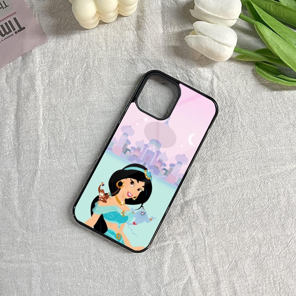 Aladdin Jasmine Phone Case for Iphone 16 15 14 13 12 11 Pro Max Mini 8 Plus Se Xr X Xs Fundas Shell PC+TPU Cover