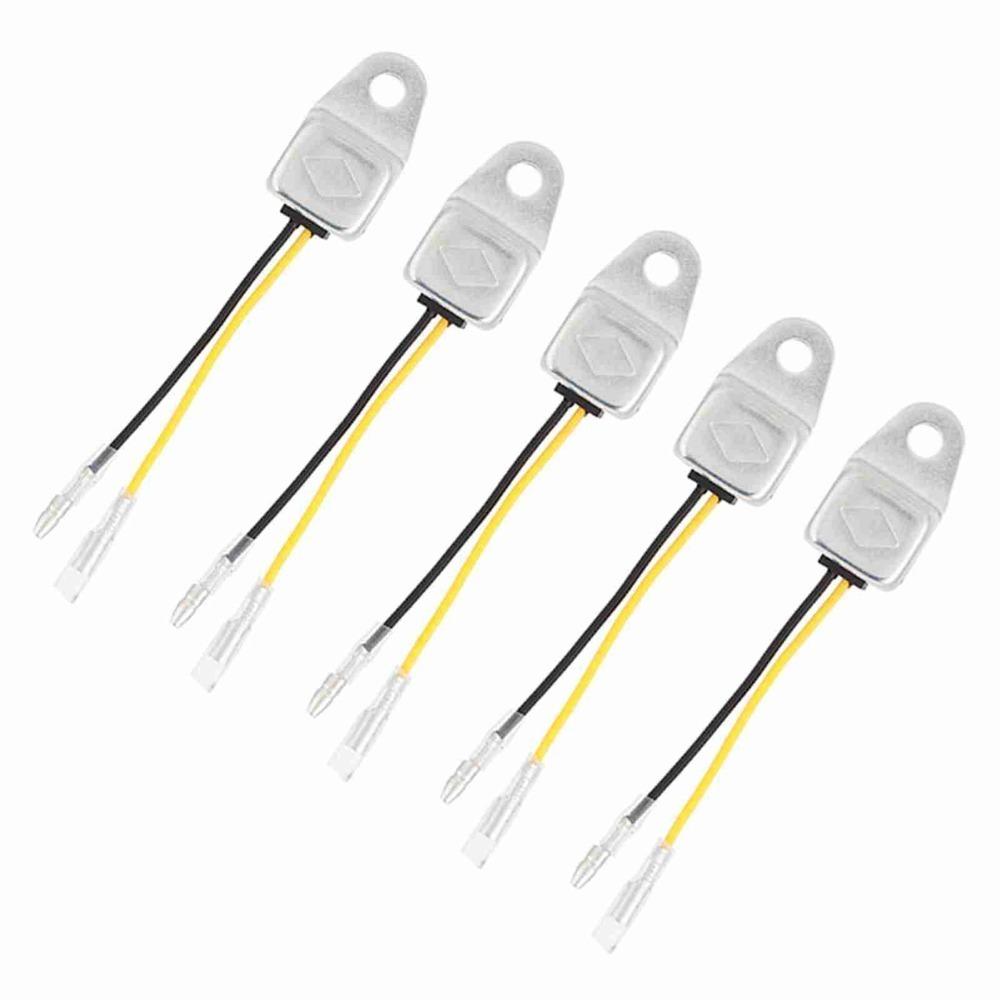 5PCS Universal Low Oil Sensor Gold Compact Low Oil Alert Metal and plastic for Honda GX160/GX200/GX240/GX270/GX340/GX390