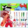Alphabet Lore Kids Keyring Stickers Toys Pendant Figures Gift