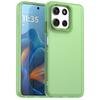 Противоударный чехол конфетного цвета для Motorola Moto G56 Матовый ПК Прозрачная задняя крышка Чехол для Moto G56 G66j G66y G86 Чехол для Moto G56