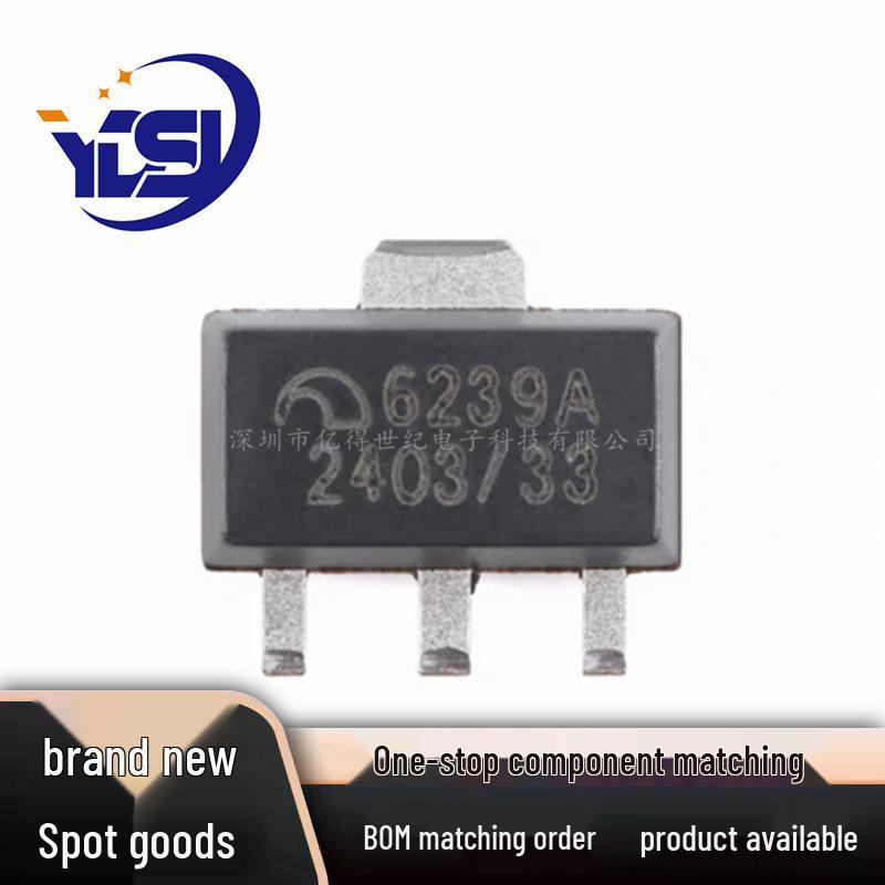 ME6239A33PG SOT-89-3: 3.3V, 250mA, 1.5µA Low-Power Linear Regulator