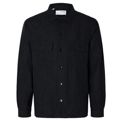 Selected Mads-Linen overshirt