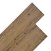 PVC Floor Planks - vidaXL - Brown Walnut - 5.26 M² - Water-Resistant - Non-Slip