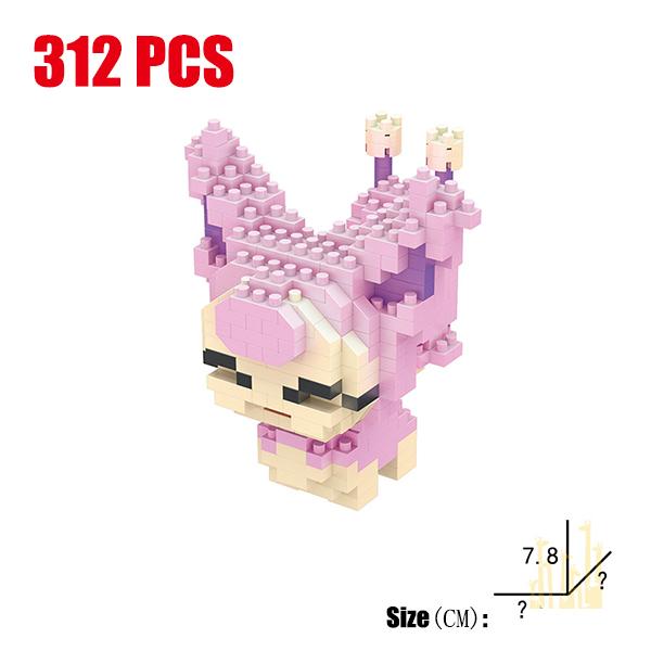 Дети Мальчики Симпатичные DIY Фигурки Модель Микро Игрушечные Блоки Детские Развивающие Строительные Блоки Подарки Аксессуары (Не Лего)