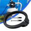 O-Ring Pool Filter Clamp Sand Filter Valve Clamp Replacement With Screw Flange Valve Clamp Swimming Pool Sand Filter Valve Clamp