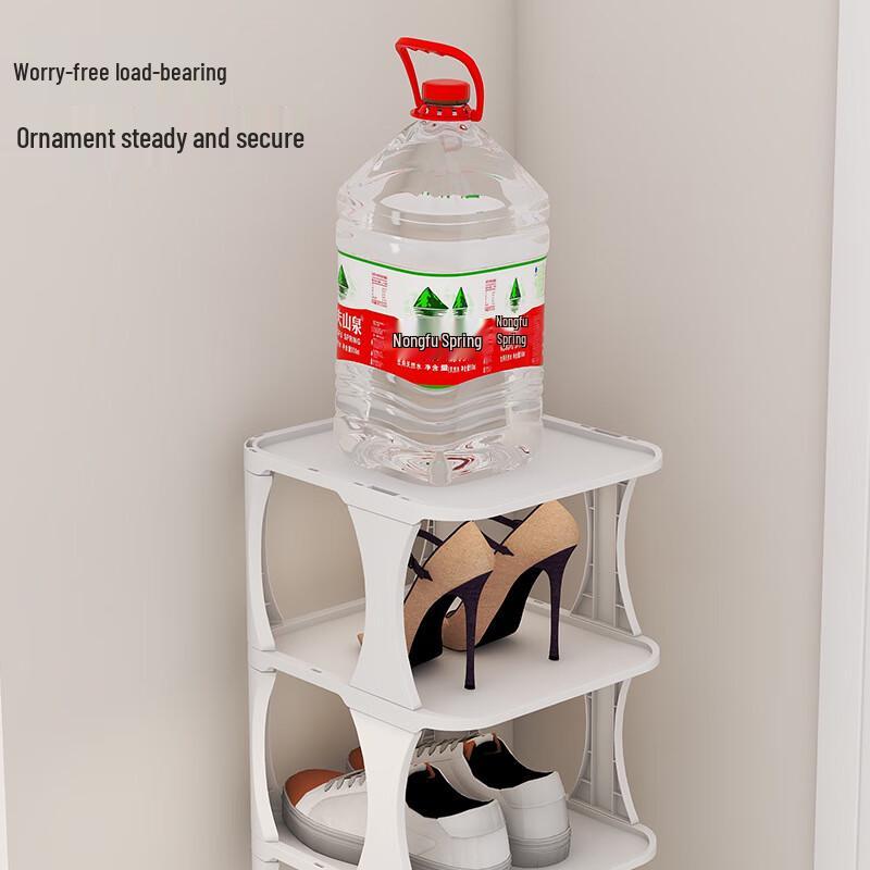 BAIWEN Multi-layer Plastic Shoe Rack