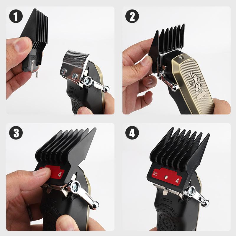 8 шт./компл. парикмахерская расческа для триммера для волос профессиональная машинка для стрижки волос защитная пряжка аксессуар для стрижки волос