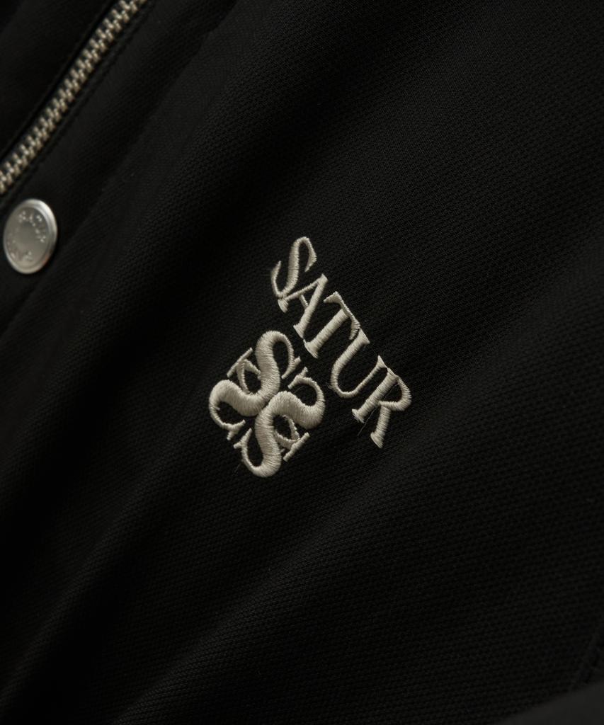SATUR Theo Duck Down Padded Jacket Black