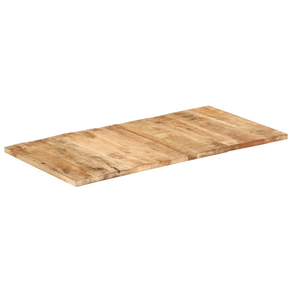 Solid Mango Wood Table Top 25 27 mm Thick 120 x 60 cm
