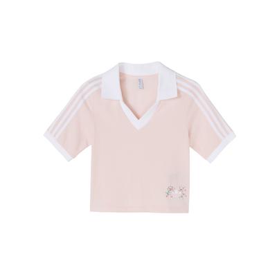 Оригинальные Cherry Blossom Limited Edition с цветочным принтом, спортивные повседневные поло, женские топы кремового цвета IP3757