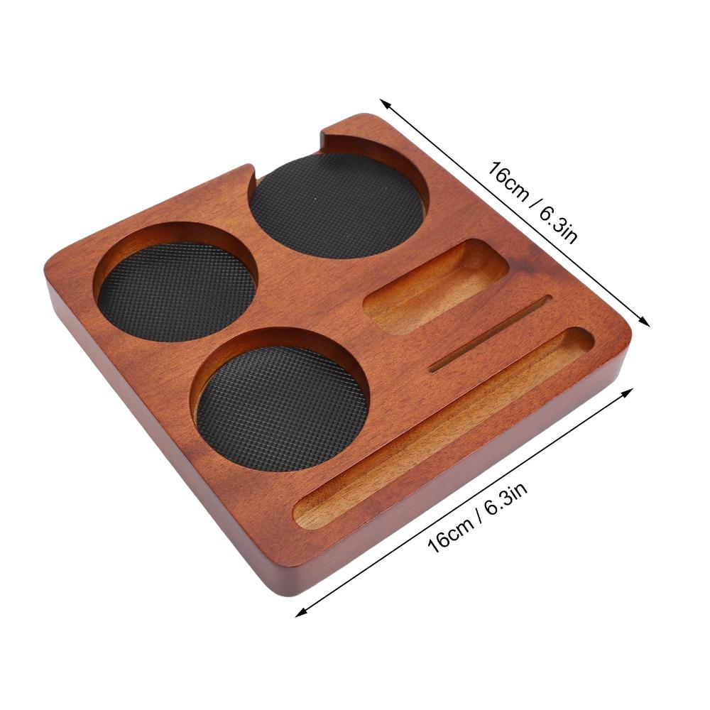 Universal Fit Universal Coffee Tamper Holder Anti Slip Base Coffee Tool Organizer Home Barista