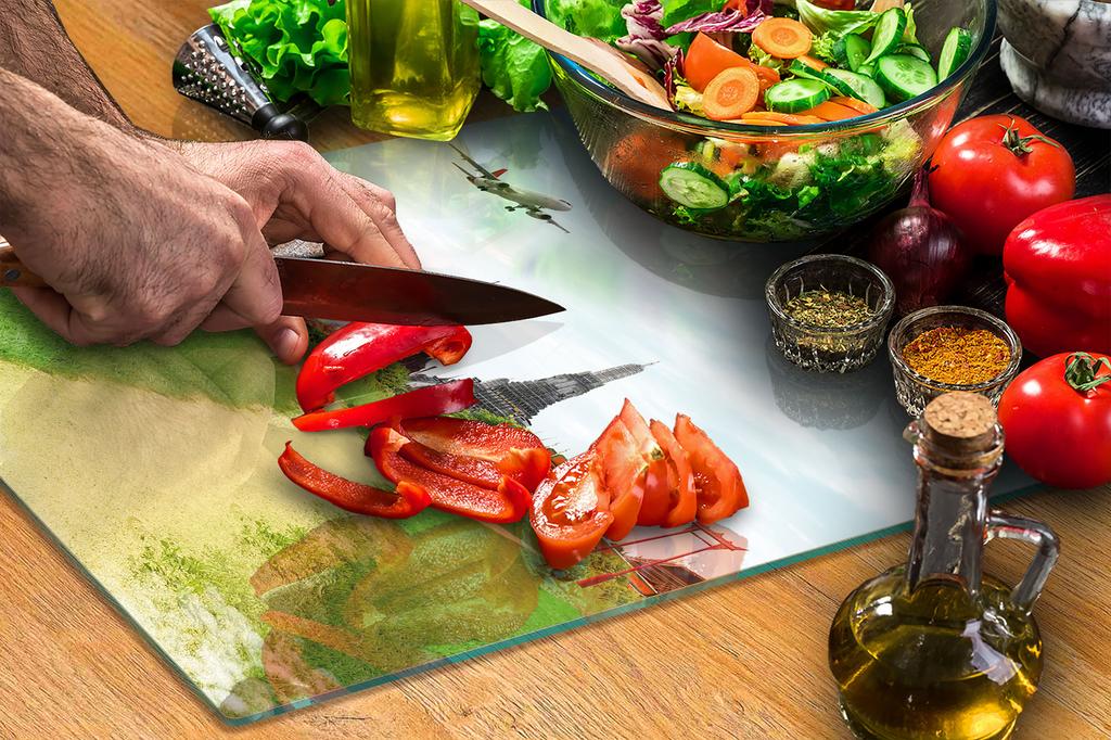 GLASS CUTTING BOARD 45x52 City