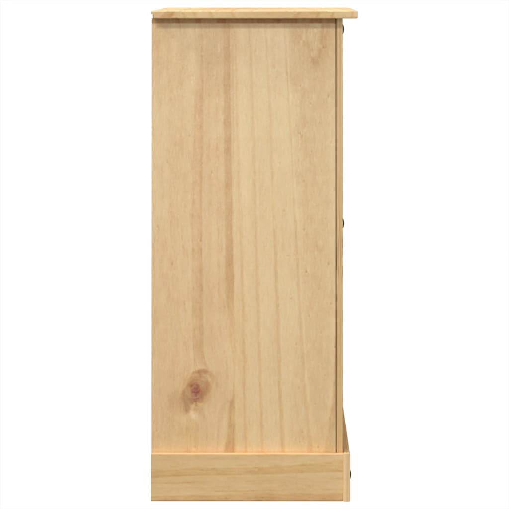 vidaXL Kommode Corona 92x48x114 cm Massivholz Kiefer