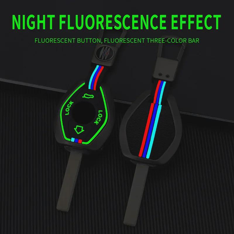 BMW Classic Straight Car Key Cover: Compatible with X35, Z34, 357 Series, E38, E39, E46, E83 Models.