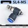 Пневматический дроссельный клапан Aokewen SL4-M5