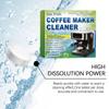 Шипучие листы для удаления накипи с кофемашины - Быстрая очистка от пятен/грязи, Таблетки для ухода за фильтром Дом/Офис