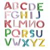 26pcs Bookmark Letter Paper Clips Hollow Paper Clamps Kawaii Alphabet Paper Clips  Office Supply