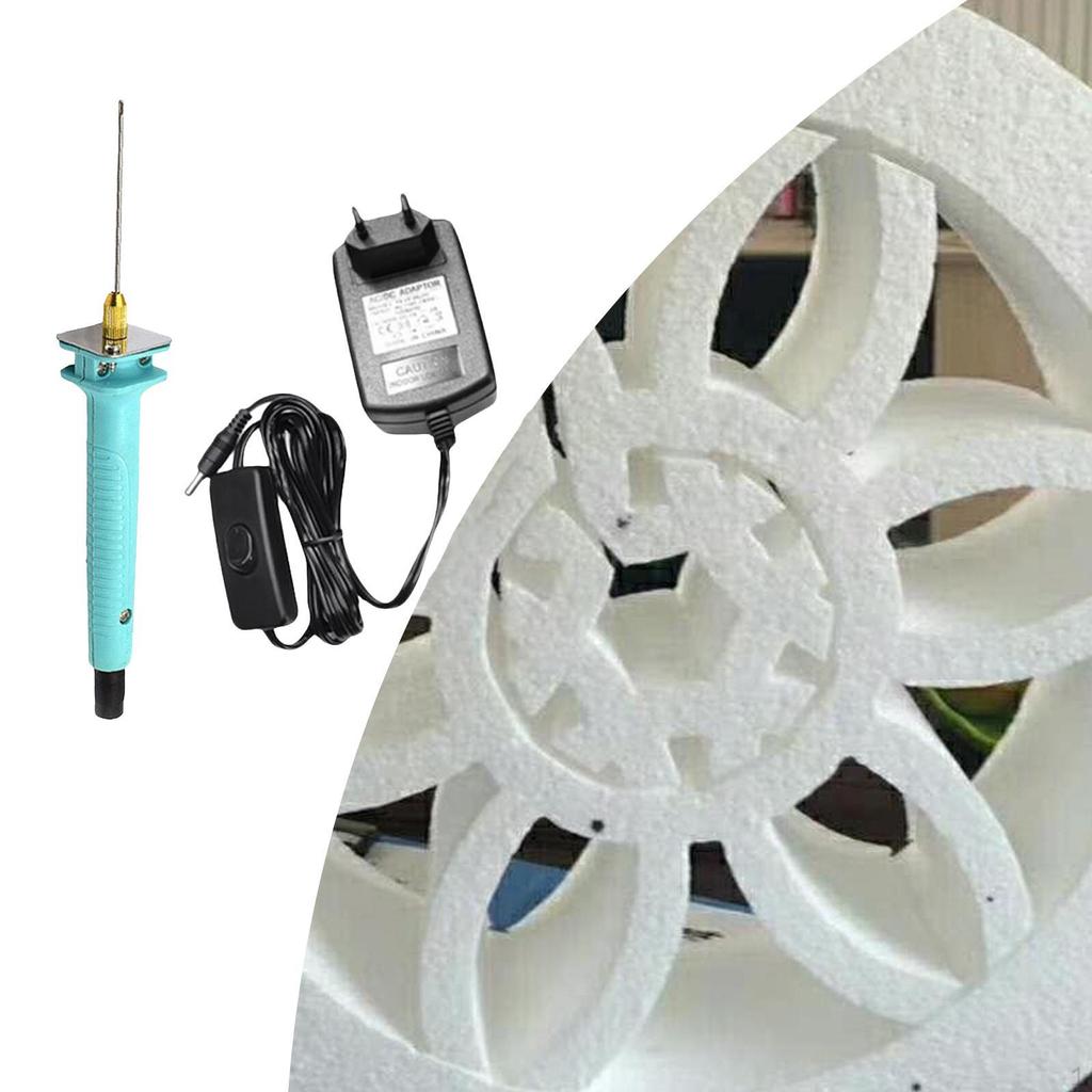 Electric Styrofoam Cutting Tool Wire Pen Crafts Nonslip Grip Foam Cutter 5cm