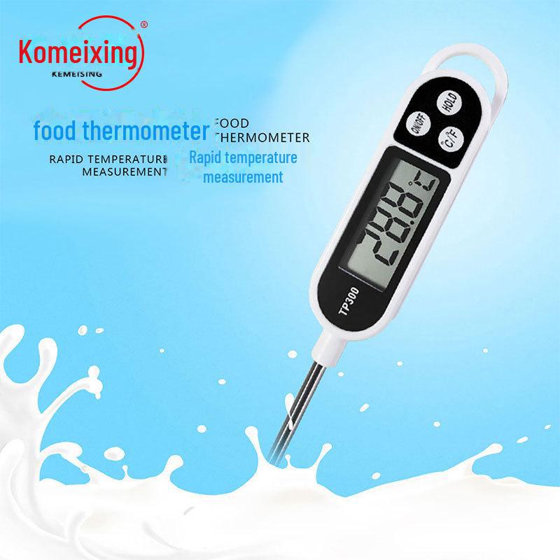 TP300 Digital Probe Thermometer for Food, BBQ, Room, Water, Oil, and Gas Temperature Measurement