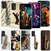 Чехол для телефона Музыкальный инструмент Саксофон для Samsung Galaxy A17 A16 A15 A14 A13 A57 A56 A55 A54 A53 A37 A36 A35 A34 A33 A26 A25 A24