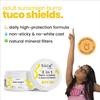TuCo ® Kids 2 в 1 Крем для лица + Солнцезащитный крем для всех типов кожи SPF 30 С шафрановым маслом Для детей | Возраст 2-5, 5-10, 10-15 | UVA/UVB PA++++| 50 г